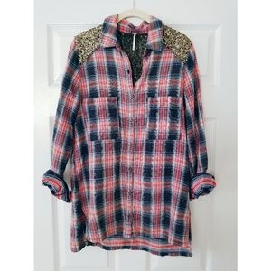💫 Free People | Flannel Top